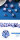 Metal & Enamel Dice Set (7) Pink & Blue