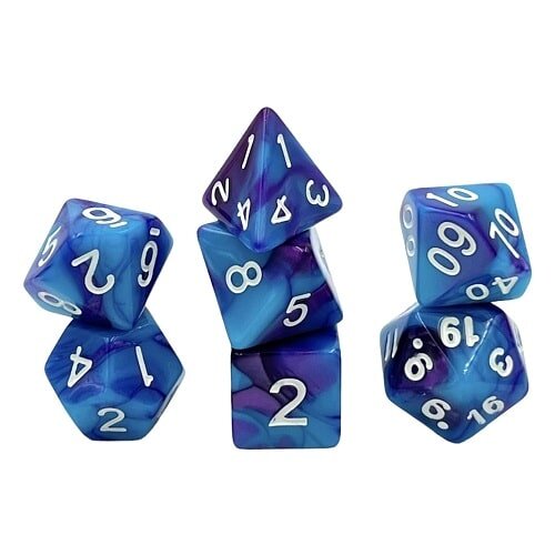 Würfelset Racing: Blueberry (7)
