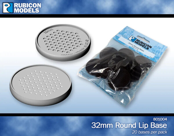 Rubicon: 32mm Round Base (x20)