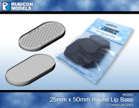 Rubicon: 25x50mm Round Base (x10)