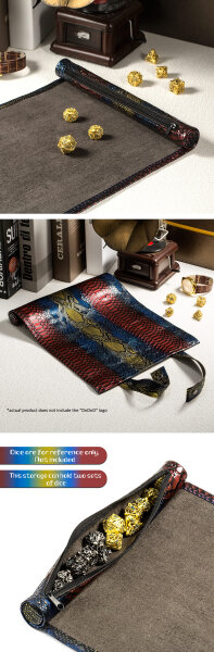 Roll Up Dice Mat Dragon Scale