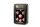 Würfelset: Handcrafted Sharp Edge Resin Thousand Day Red