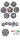 Würfelset: Hollow Orb Dice Set  Dragon Iridescence