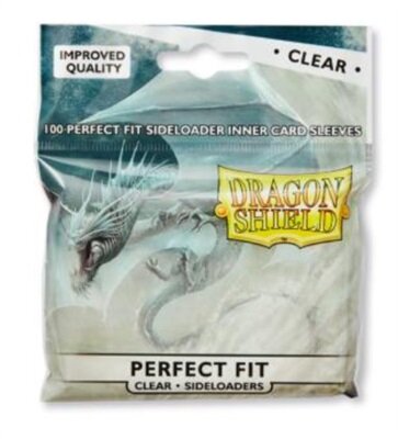 Dragon Shield Standard Perfect Fit Sideloading Sleeves - Clear (x100)