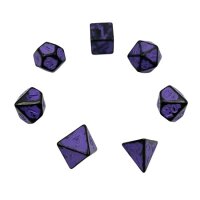 Würfelset Antik Dark Knight: Purple (7)
