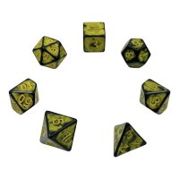 Würfelset Antik Dark Knight: Yellow (7)