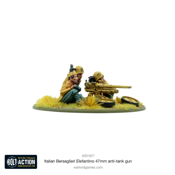 Bolt Action: Italian Bersaglieri Elefantino 47mm AT-Gun
