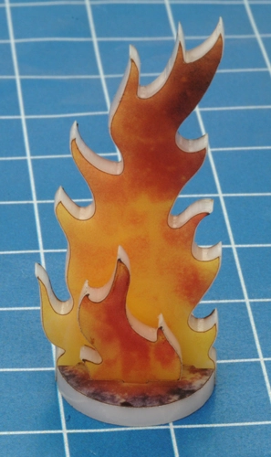 Flames of War: Destroyed Marker