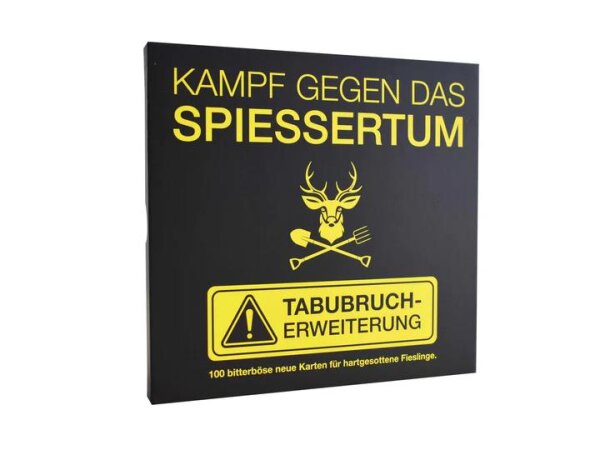 Kampf gegen das Spiessertum: Tabubruch - Erweiterung