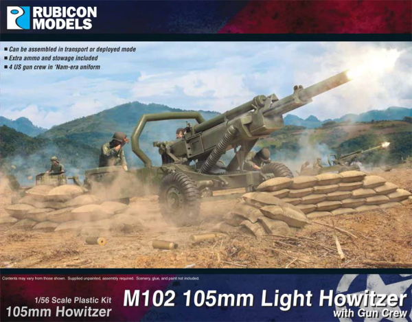 Vietnam War 102 105mm Light Howitzer