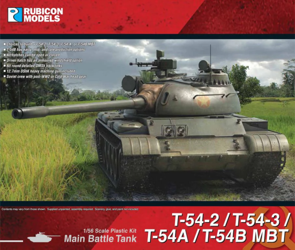 Vietnam War T-54-2 / T-54-3/A/B MBT