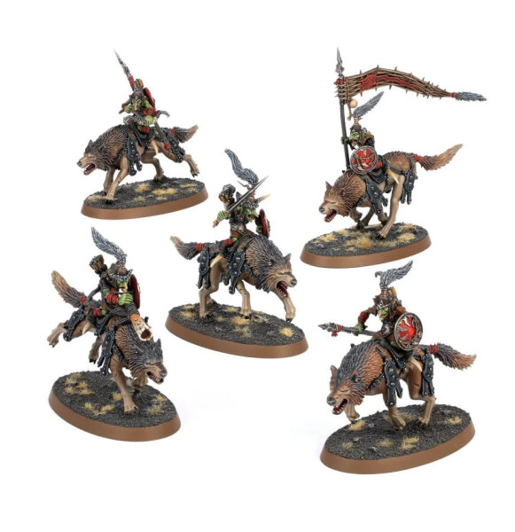 Gloomspite Gitz Zahnfletschareiter