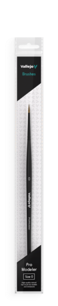 Natural Hair Brush No. 0 - Pro Modeler