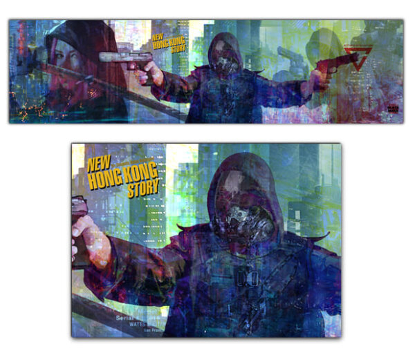 New Hong Kong Story Spielleiterschirm Cyberpunk