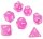 Würfelset Confetti: Creamy Pink (7)