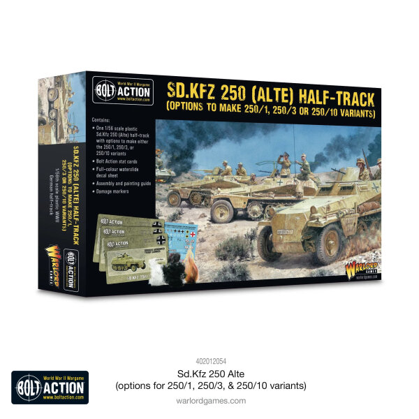 Bolt Action: Sd.Kfz 250 Alte Variants