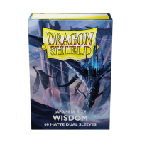 Dragon Shield Japanese Size Dual Sleeves - Wisdom (60...