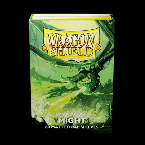Dragon Shield Japanese Size Dual Sleeves - Might 60 Stück