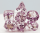 Purple Koi Dice Set (7)