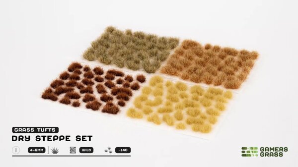 Dry Steppe Set - Wild (4mm/6mm)