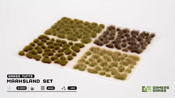Marshland Set - Wild (4mm/6mm)