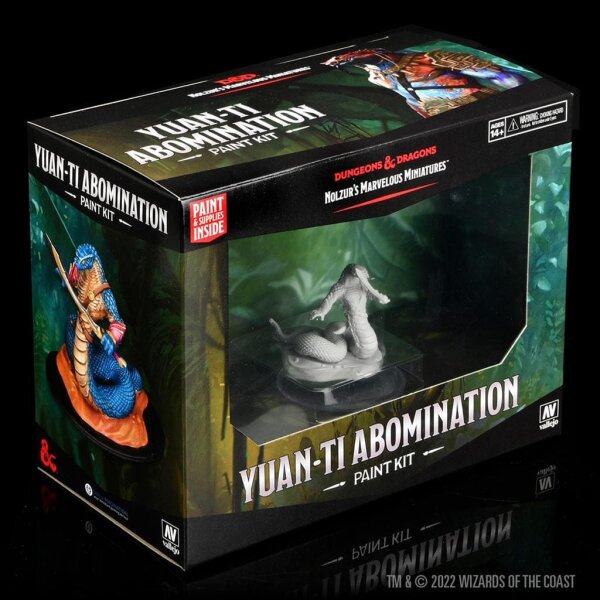 D&D Nolzurs Marvelous Miniatures - Paint Kit - Yuan-ti Abomination