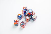 Galaxy Series - Mars - D6 Dice Set 16 mm