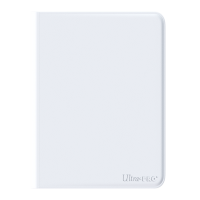 Vivid - 4-Pocket zippered Pro-Binder (White)
