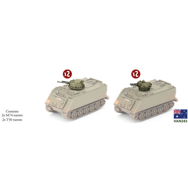 Vietnam: M113 M74C and T50 Turrets