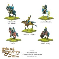 Pike & Schotte Epic Battles TYW Protestant Alliance Commanders