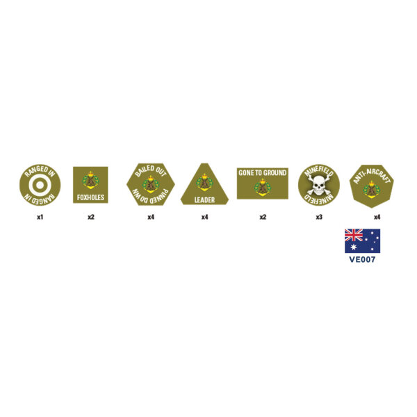 Vietnam: ANZAC (Australian) Token Set