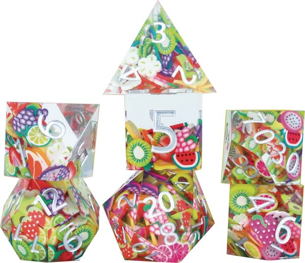 RPG Dice Set (7 Würfel) Sharp Fruit