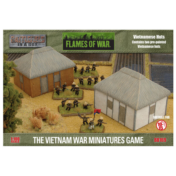 Vietnam: Viatnamese Huts (x2)