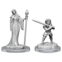 Critical Role Unpainted Miniatures - Human Wizard Female...