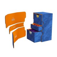 Gamegenic: Stronghold 200+ XL Blue/Orange EXCLUSIVE LINE