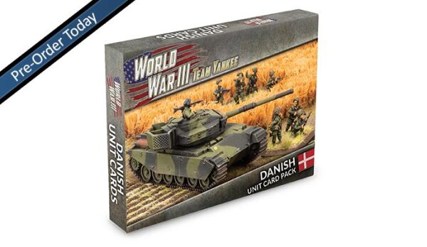 Team Yankee V2 Danish Unit Cards (EN)