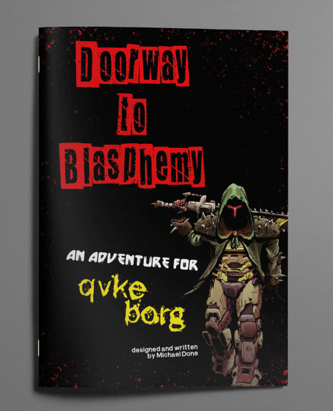 Mörk Borg RPG QvkeBorg Doorway To Blasphemy (EN)
