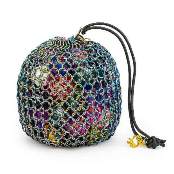 Chainmail Dice Bag Chromatic