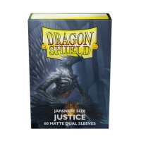 Dragon Shield Japanese Size Dual Sleeves - Justice (60...