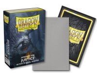 Dragon Shield Japanese Size Dual Sleeves - Justice (60...