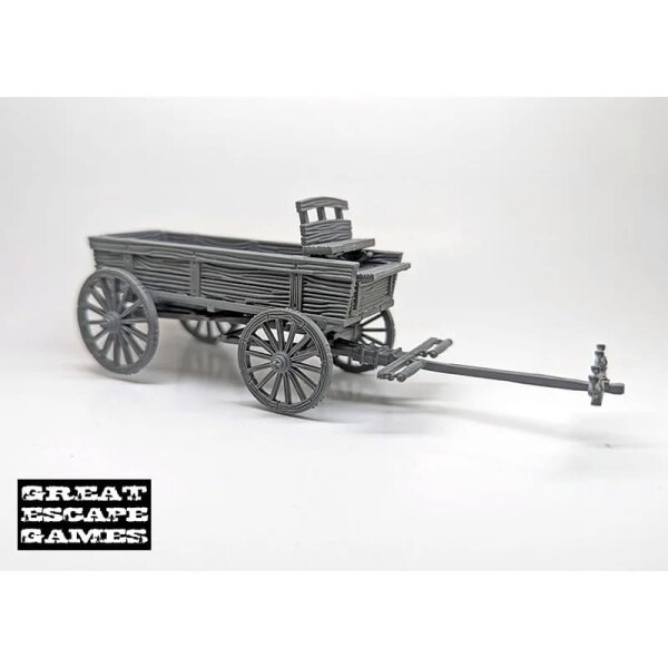 Dead Mans Hand: Unhitched Wagon (Plastic)