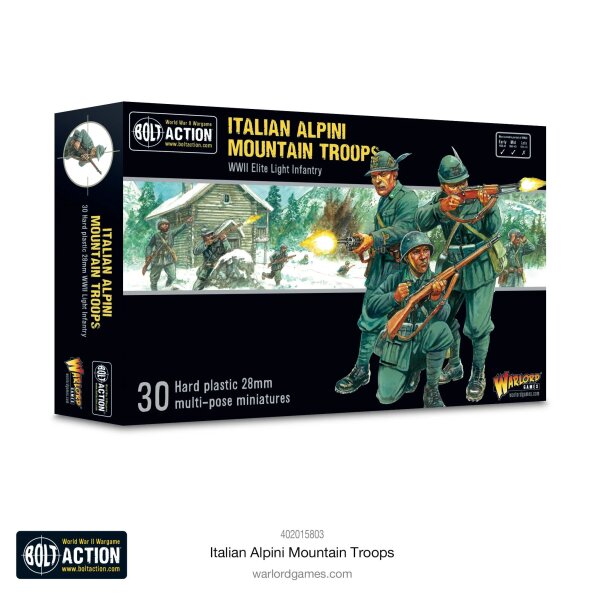 Bolt Action: Italian Alpini Mountain Tropps