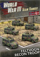 Team Yankee Nordic Forces Feltvogn Recon Troop (x5)