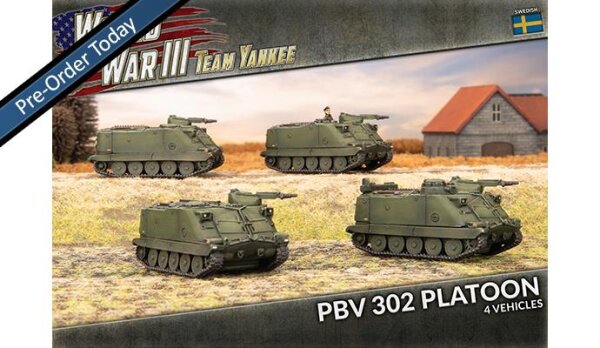Team Yankee Nordic Forces PBV 302 Platoon (x4)