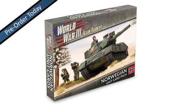 Team Yankee V2 Norwegian Unit Cards (EN)