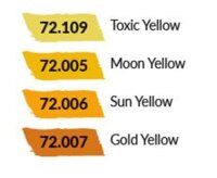 Vallejo Game Color: Yellow Color Set (4x18ml) OVP Neu