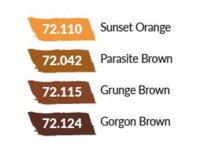 Vallejo Game Color: Leather Set (4x18ml) OVP Neu