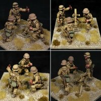 Plastic Soldier: 1/72 Afrikakorps 81mm Mortars