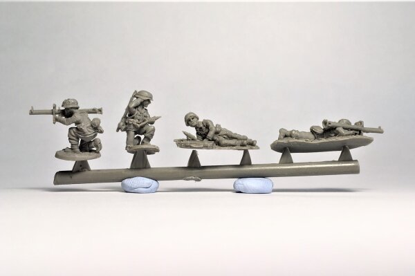 Plastic Soldier: 1/72 Waffen SS Panzerschreck Teams