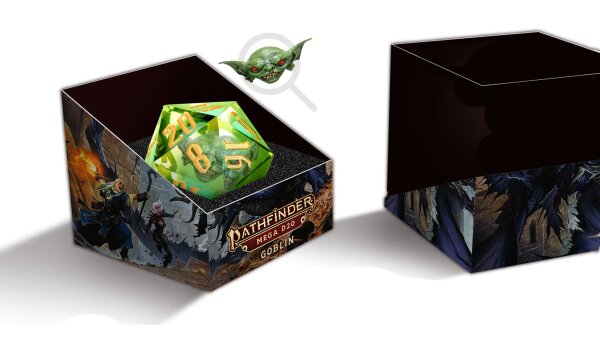 Pathfinder 55mm Goblin Mammoth d20